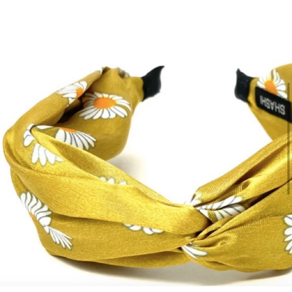 SHASHI Daisy Print Headband